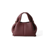 burgundy leather tote bag burgundy leather crossbody bag Purse Womens