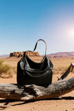 genuine leather hobo bags black leather hobo bag soft leather hobo bag Womens 