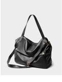 Genuine Leather Hobo Handbags For Women Black Leather Hobo Ladies Leather Hobo Bag 