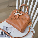 tan Leather Doctor Bag Style Satchel Leather Satchel Crossbody Bag Womens