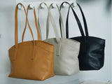 Womens Genuine Leather Tote Purse Zip Top Leather Tote Tan Leather Tote