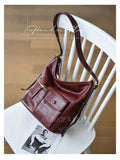 soft leather crossbody purse with pockets burgundy genuine leather hobo purse
