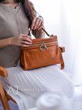 Leather Satchel For Women Brown Satchel Handbag Ladies Satchel Handbags 