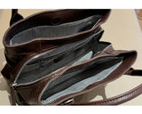 The inner of Leather Small Tote Bag Crossbody Ladies Small Leather Purse - Annie Jewel