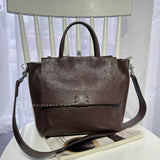 womens leather tote handbags Genuine Leather Satchel Bag Ladies