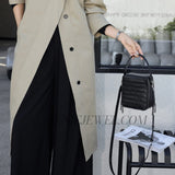 Woven Leather Zip Top Handbag Brown Leather Crossbody Box Bag Women
