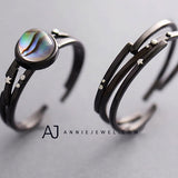 Silver Ring Galaxy Astrology Star Statement Ring Minimal Adjustable Ring Wrap Gift Jewelry Accessories Women - Annie Jewel