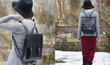 Women's Tan Satchel Backpack Bags - Annie Jewel