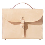 Womens Handmade Leather Satchel Handle Bags Purse - Annie Jewel