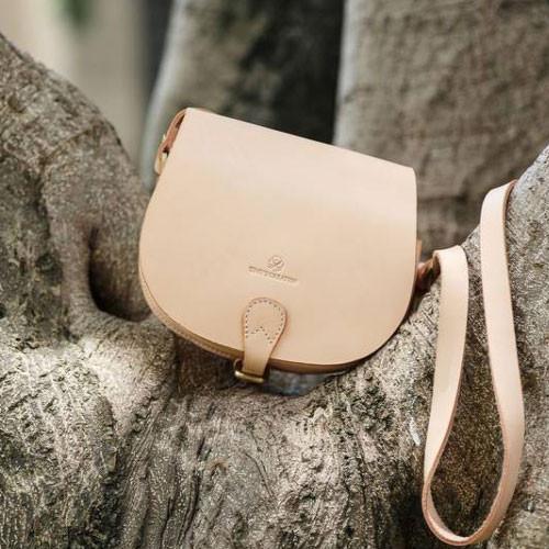 Personalized Begei Best Leather Saddle Bag Purse Annie Jewel