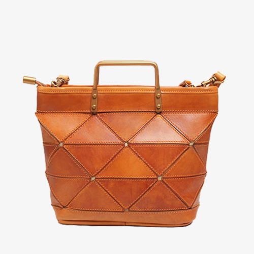 Small Leather Tote Handbags Purses - Annie Jewel
