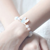 Silver Bracelet Rabbit Beade Bracelets Cute Gift Jewelry Accessories Girls Women - Annie Jewel