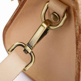 Small Womens Leather Satchel Crossbody Bag - Annie Jewel