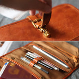 Leather Long Wallet Tool Bag Purse - Annie Jewel