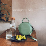 CUTE Leather Circle Bags 2021 - Annie Jewel