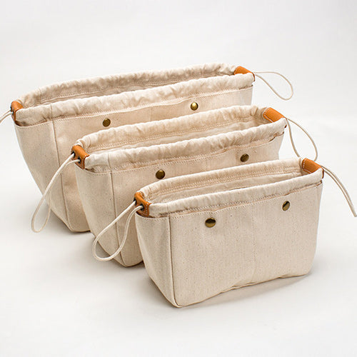 Custom Size For VAVIN CHAIN WALLET Organizer Insert Bag Women Make UP Bag  Travel Inner Purse Portable Cosmetic Pouch
