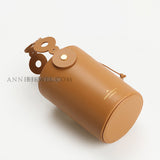 Mini Round Canteen Bucket Bag Clutch Purse - Annie Jewel