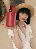 Mini Round Canteen Bucket Bag Clutch Purse - Annie Jewel