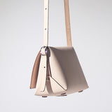 Handmade Mini Leather Triangle Crossbody Bag Purse - Annie Jewel