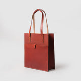 Minimal 13" Vertical Tote Shopper Bags Purses - Annie Jewel