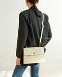Leather Satchel Shoulder Bag For Women