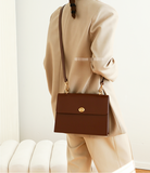 Leather Satchel Shoulder Bag For Women