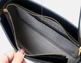 Womens Leather Underam Satchel Bags Purses - Annie Jewel