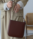Womens Leather Underam Satchel Bags - Annie Jewel