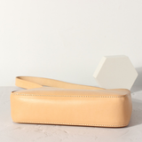 Minimal Leather Underarm Bag Purse - Annie Jewel