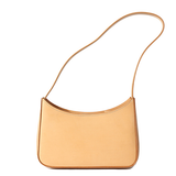 Minimal Leather Underarm Bag Purse - Annie Jewel