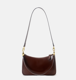Leather Underarm Two Shouler Staps Bags - Annie Jewel