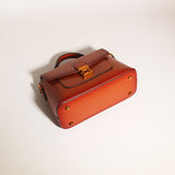 Red Satchel Handbags Bags - Annie Jewel