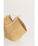 Minimalist Cem Leather Tote Shopper Bag - Annie Jewel
