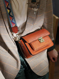Womens Small Satchel Bag Wider Strap Crossbody Bag - Annie Jewel