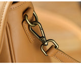 Leather Satchel Handle Top Bag For Women