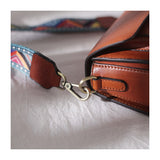 Womens Small Satchel Bag Wider Strap Crossbody Bag - Annie Jewel