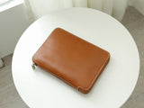 Personalized MENS Leather Passport Ipad Phone Clutch Purse Bag - Annie Jewel