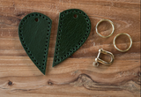 Unique DIY Leather Heart Shape Key Chain Kit Gift For Lover - Annie Jewel