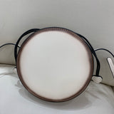 Round Leather Circle Crossbody Bags Purses - Annie Jewel
