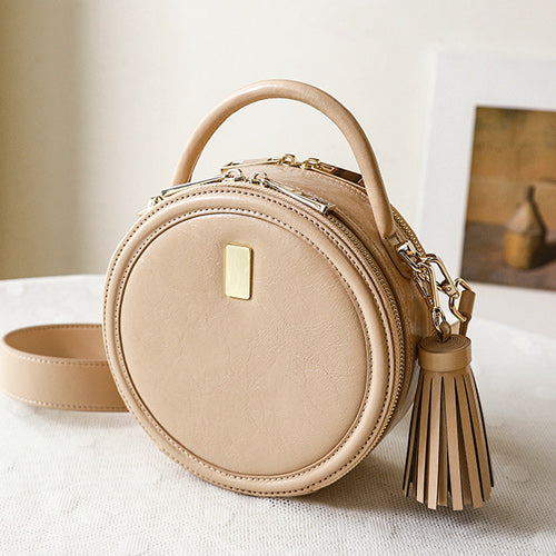 Small round crossbody bag hot sale