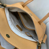 Leather Satchel Laptop Briefcase Handbags - Annie Jewel