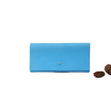 Leather Long Wallet Bifold Wallet Card Holder Purse - Annie Jewel