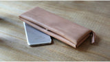Handmade leather vintage women long wallet clutch phone purse wallet - Annie Jewel