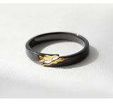 Unique Silver Adjustable Ring Band Jewelry Gift Women - Annie Jewel