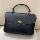Women Leather Satchel Handle Top Bags - Annie Jewel