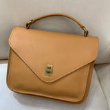 Women Leather Small Satchel Handbag - Annie Jewel