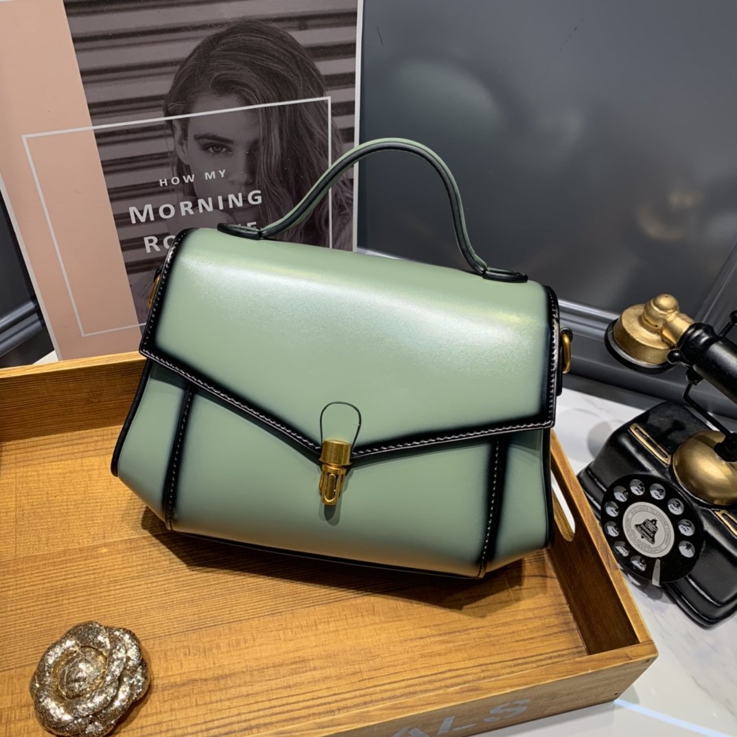 Home › Women's Leather Satchel Handbag