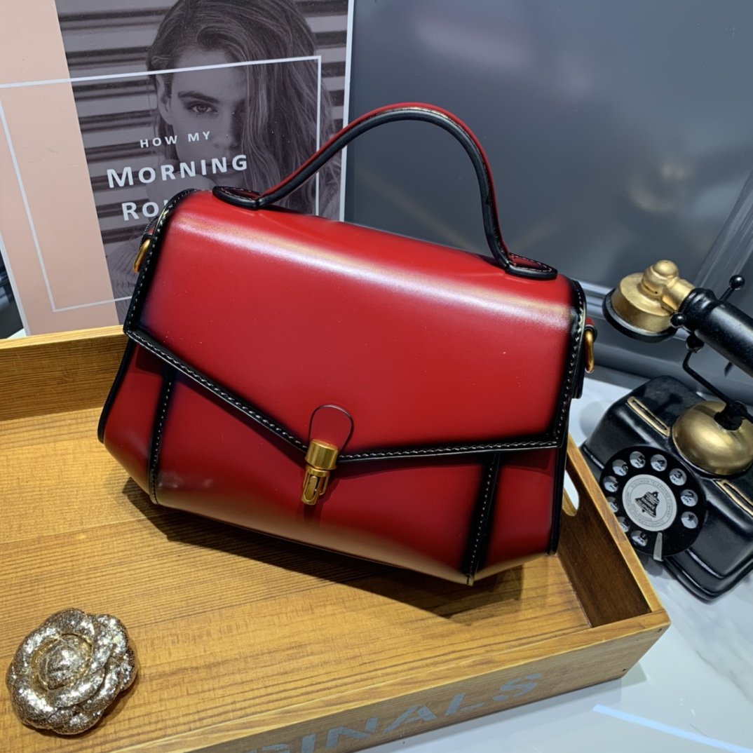Home › Women's Leather Satchel Handbag