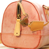 Foggy Wax Leather Boston Handbags Purse - Annie Jewel