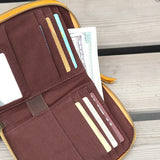 Women's Satchel Zip Around Pocketbook Square Crossbody Bag Clutch Purse - Annie Jewel